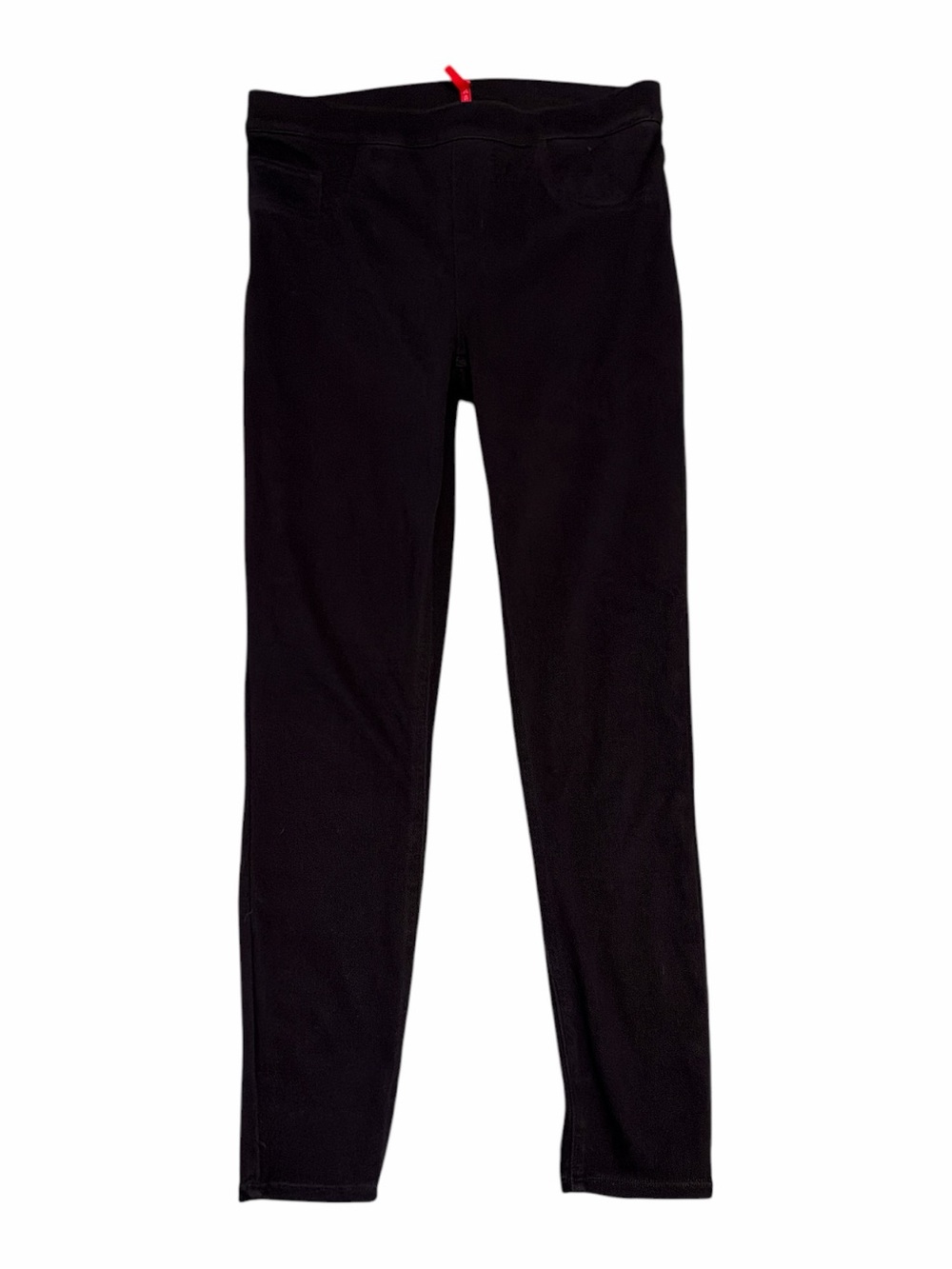 SPANX Black Solid Jean legging high waist tummy control active figure shape wear - Picture 2 of 4